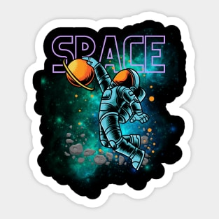 Welcome To Space | Science Fiction Comics | Space Galaxy Sticker